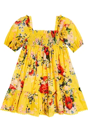 ZIMMERMANN Alight floral cotton gauze dress