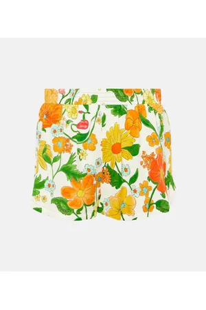 Stella McCartney Printed mid-rise shorts