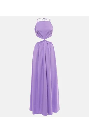 Staud Myla cutout maxi dress