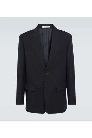 VALENTINO Single-breasted wool and silk blazer