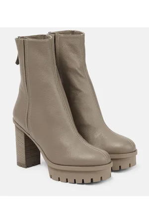 Aquazzura Francoise leather ankle boots