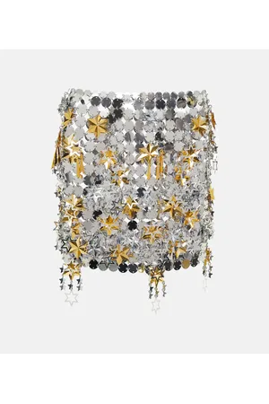 Paco rabanne Embellished miniskirt