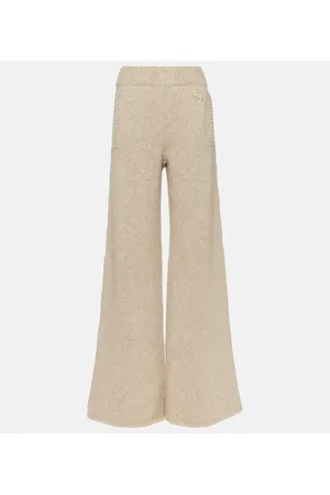 Dolce & Gabbana Wool-blend wide-leg pants