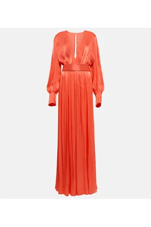 Costarellos Racine LurexÂ® georgette jumpsuit