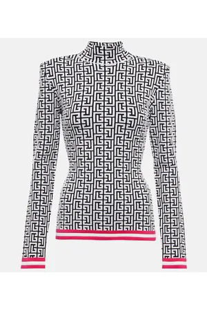 Balmain Monogram wool-blend sweater