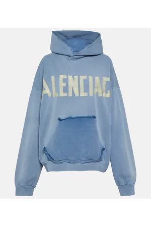 Balenciaga Tape Type cotton fleece hoodie