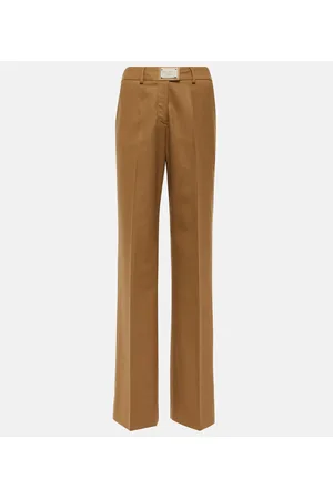 Dolce & Gabbana Wool high-rise pants