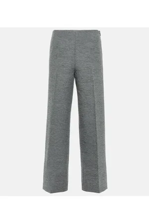 Totême Wide-leg wool-blend pants