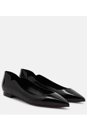 Christian Louboutin Hot Chick leather ballet flats