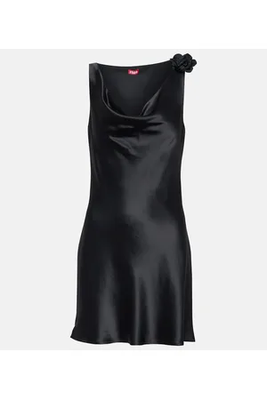 Staud Floral appliquÃ© minidress