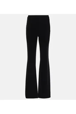 Diane von Furstenberg Ruthette velvet wide-leg pants