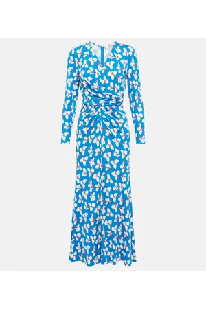 Diane von Furstenberg Printed jersey midi dress