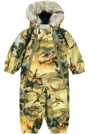 Molo Baby Pyxis printed snowsuit