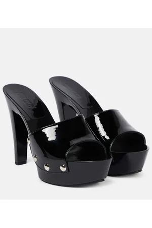 PARIS TEXAS Consuelo patent leather mules