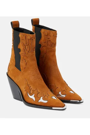 Paco rabanne Suede ankle boots
