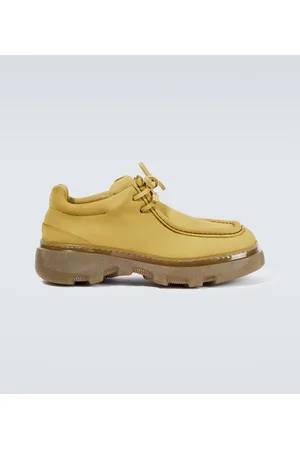 Burberry EKD leather boat shoes