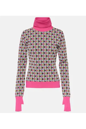 JET SET Logo turtleneck sweater