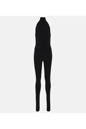 Norma Kamali Halterneck stirrup catsuit
