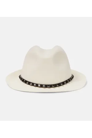 VALENTINO Rockstud wool fedora