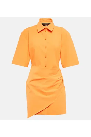Jacquemus La Robe Camisa cotton-blend minidress