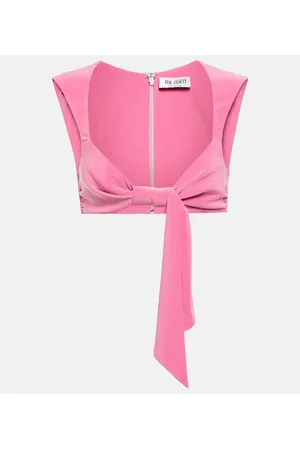 The Attico Jersey crop top
