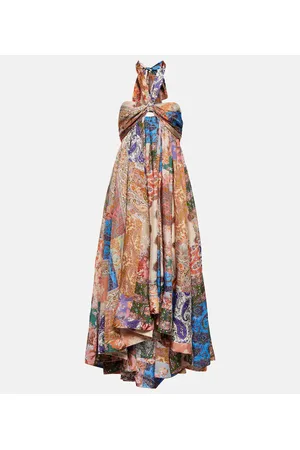 ZIMMERMANN Devi printed silk maxi dress