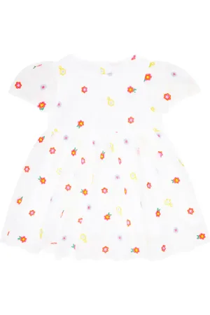 Stella McCartney Baby embroidered tulle minidress