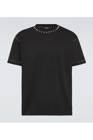 VALENTINO Rockstud cotton jersey T-shirt