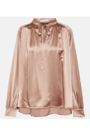 Max Mara Tamigi silk satin blouse