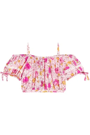 POUPETTE ST BARTH Bonny floral off-shoulder top