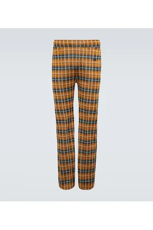WALES BONNER Samuel checked track pants