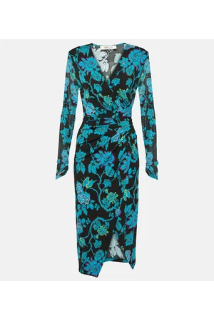 Diane von Furstenberg Nevine printed jersey midi dress