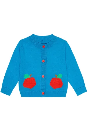 Stella McCartney Baby intarsia cotton cardigan