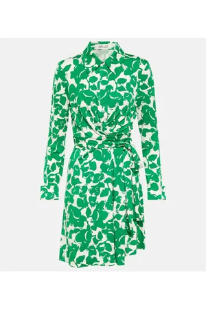 Diane von Furstenberg Didi floral wrap minidress