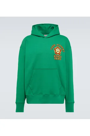 Kenzo Printed cotton hoodie
