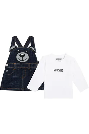Moschino Baby Teddy Bear dress and T-shirt set