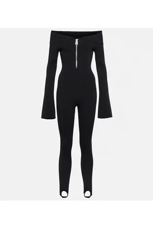 Khaite Trinity off-shoulder catsuit