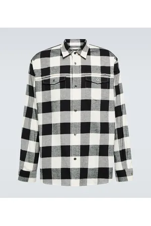 UNDERCOVER Checked cotton shirt