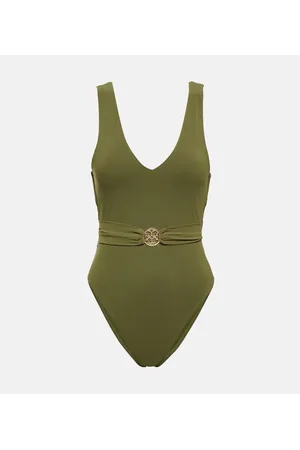 Tory Burch Miller belted swimsuit
