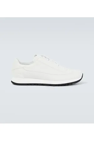 JOHN LOBB Foundry II leather low-top sneakers