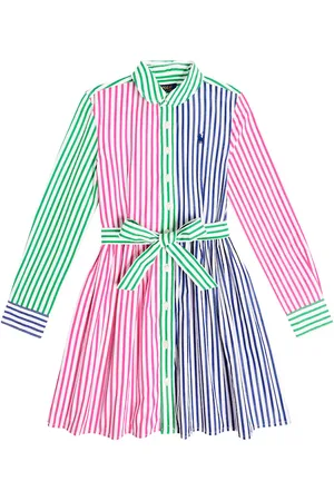 Ralph Lauren Striped cotton shirt dress
