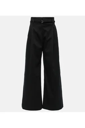 Proenza Schouler White Label Raver cotton-blend wide-leg pants