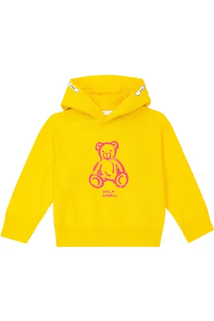 Palm Angels Printed cotton jersey hoodie