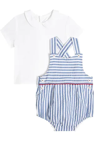 La Coqueta Baby Marina playsuit and Jazmin shirt set