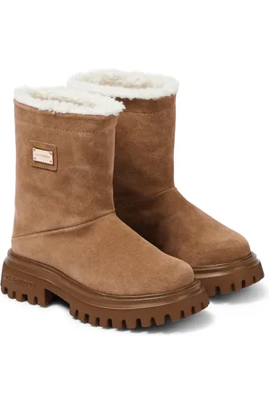 Dolce & Gabbana Suede ankle boots