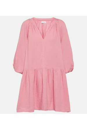 Velvet Nica cotton gauze minidress