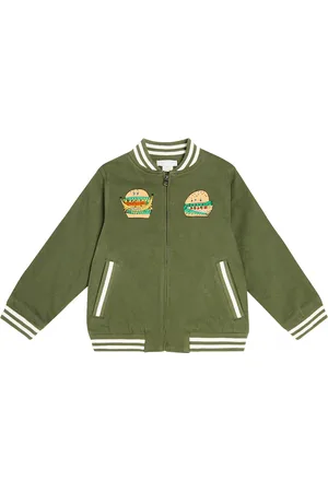 Stella McCartney Embroidered cotton blend jacket