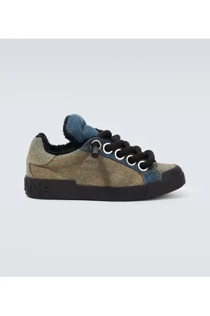 Dolce & Gabbana Portofino denim sneakers