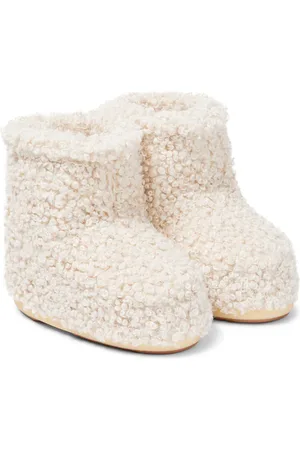 Moon Boot Icon Low faux shearling snow boots