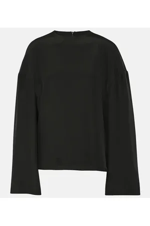 Fforme Ana silk cady blouse